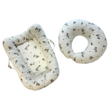Încarcă imaginea în vizualizatorul Galerie, Set Cadou Gravide Pernă CONFORT 2în1 + Baby Nest cu Mânere TWINDECO