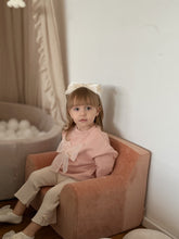 Încarcă imaginea în vizualizatorul Galerie, Fotoliu pentru Copii Roz Vintage, Catifea, TWINDECO Old Pink Velvet