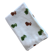 Încarcă imaginea în vizualizatorul Galerie, Păturică groasă Dinozauri, fleece, 90x70 cm, TWINDECO Dinosaurs blanket