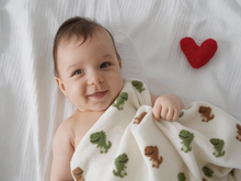 Încarcă imaginea în vizualizatorul Galerie, Păturică groasă Dinozauri, fleece, 90x70 cm, TWINDECO Dinosaurs blanket