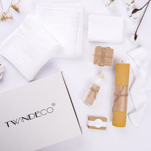 Încarcă imaginea în vizualizatorul Galerie, Set Trusou Botez fetiță/băiat, Muselină Albă cu dantelă TWINDECO Pure White Cotton Flower
