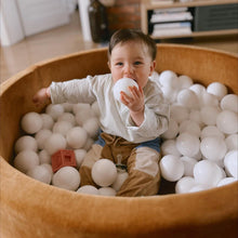 Încarcă imaginea în vizualizatorul Galerie, Piscină cu bile, Catifea Galben Muștar, 200 de bile, TWINDECO Mustard Velvet