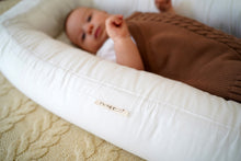 Încarcă imaginea în vizualizatorul Galerie, Baby Nest Alb, bumbac organic, TWINDECO Pure White