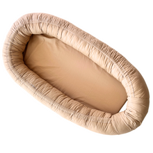 Încarcă imaginea în vizualizatorul Galerie, Baby Nest Bej, bumbac organic, TWINDECO Beige