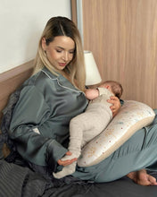 Încarcă imaginea în vizualizatorul Galerie, Pernă pentru alăptare, bumbac premium cu imprimeu, TWINDECO