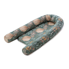 Încarcă imaginea în vizualizatorul Galerie, Baby Nest Jungle Verde, bumbac organic, TWINDECO Jungle