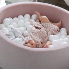Încarcă imaginea în vizualizatorul Galerie, Piscină cu Bile, Catifea Roz Pudrat, 200 de bile, TWINDECO Dusty Pink Velvet