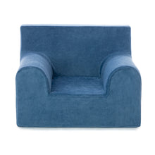 Încarcă imaginea în vizualizatorul Galerie, Fotoliu pentru Copii Albastru, Catifea, TWINDECO Blue Velvet