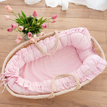 Încarcă imaginea în vizualizatorul Galerie, Baby Nest Roz cu Volănașe TWINDECO Pink Cotton Candy