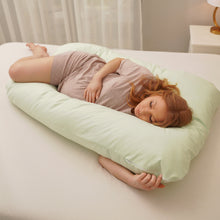 Încarcă imaginea în vizualizatorul Galerie, Pernă pentru Gravide 3 în 1 TWINDECO Maxim, 100% BUMBAC ORGANIC