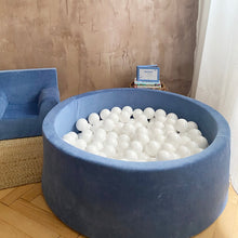 Încarcă imaginea în vizualizatorul Galerie, Piscină cu bile Albastră TWINDECO Blue Velvet