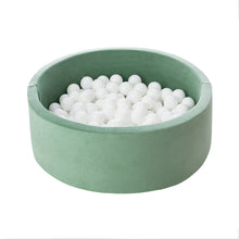 Încarcă imaginea în vizualizatorul Galerie, Piscină cu bile, Catifea Mint, 200 de bile, TWINDECO Mint Velvet
