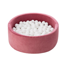 Încarcă imaginea în vizualizatorul Galerie, Piscină cu bile, Catifea Roz Antic, 200 de bile, TWINDECO Antique Pink Velvet