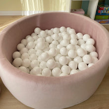 Încarcă imaginea în vizualizatorul Galerie, Piscină cu Bile Catifea Roz Pudrat TWINDECO Dusty Pink Velvet