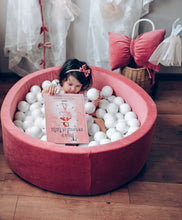 Încarcă imaginea în vizualizatorul Galerie, Piscină cu bile, Catifea Roz Antic, 200 de bile, TWINDECO Antique Pink Velvet