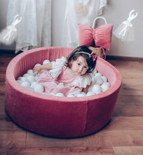 Încarcă imaginea în vizualizatorul Galerie, Piscină cu bile, Catifea Roz Antic, 200 de bile, TWINDECO Antique Pink Velvet