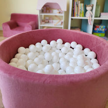 Încarcă imaginea în vizualizatorul Galerie, Piscină cu bile, Catifea Roz Antic, 200 de bile, TWINDECO Antique Pink Velvet