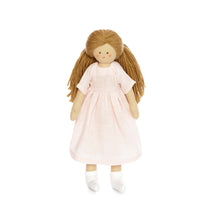 Încarcă imaginea în vizualizatorul Galerie, Twinkle Doll TWINDECO Muselina Roz, papusa textila, 35 cm
