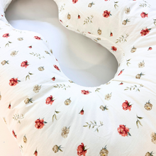Încarcă imaginea în vizualizatorul Galerie, Pernă pentru Gravide 3 în 1 TWINDECO Maxim Roz cu imprimeu, 100% BUMBAC ORGANIC
