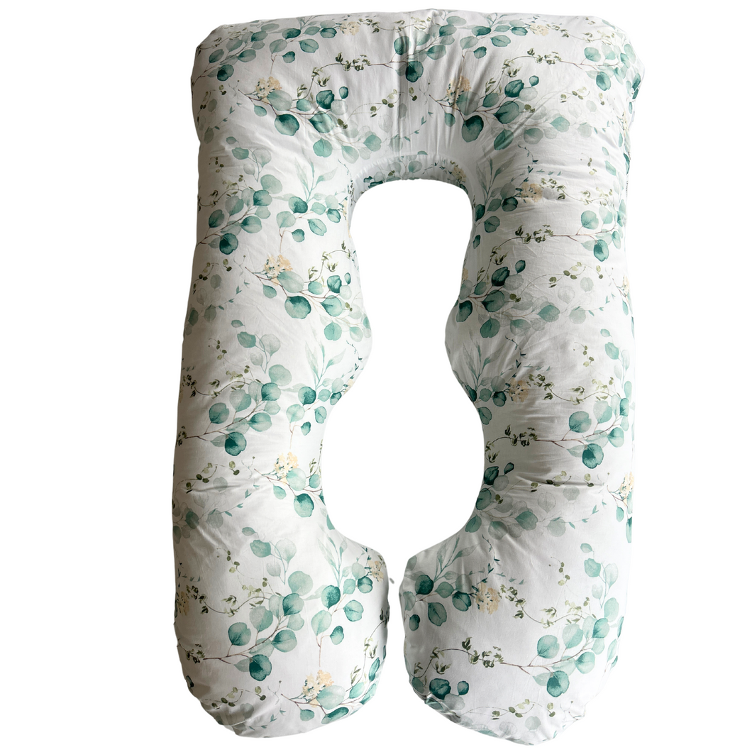 Pernă pentru Gravide 3 în 1 TWINDECO Maxim, 100% BUMBAC ORGANIC