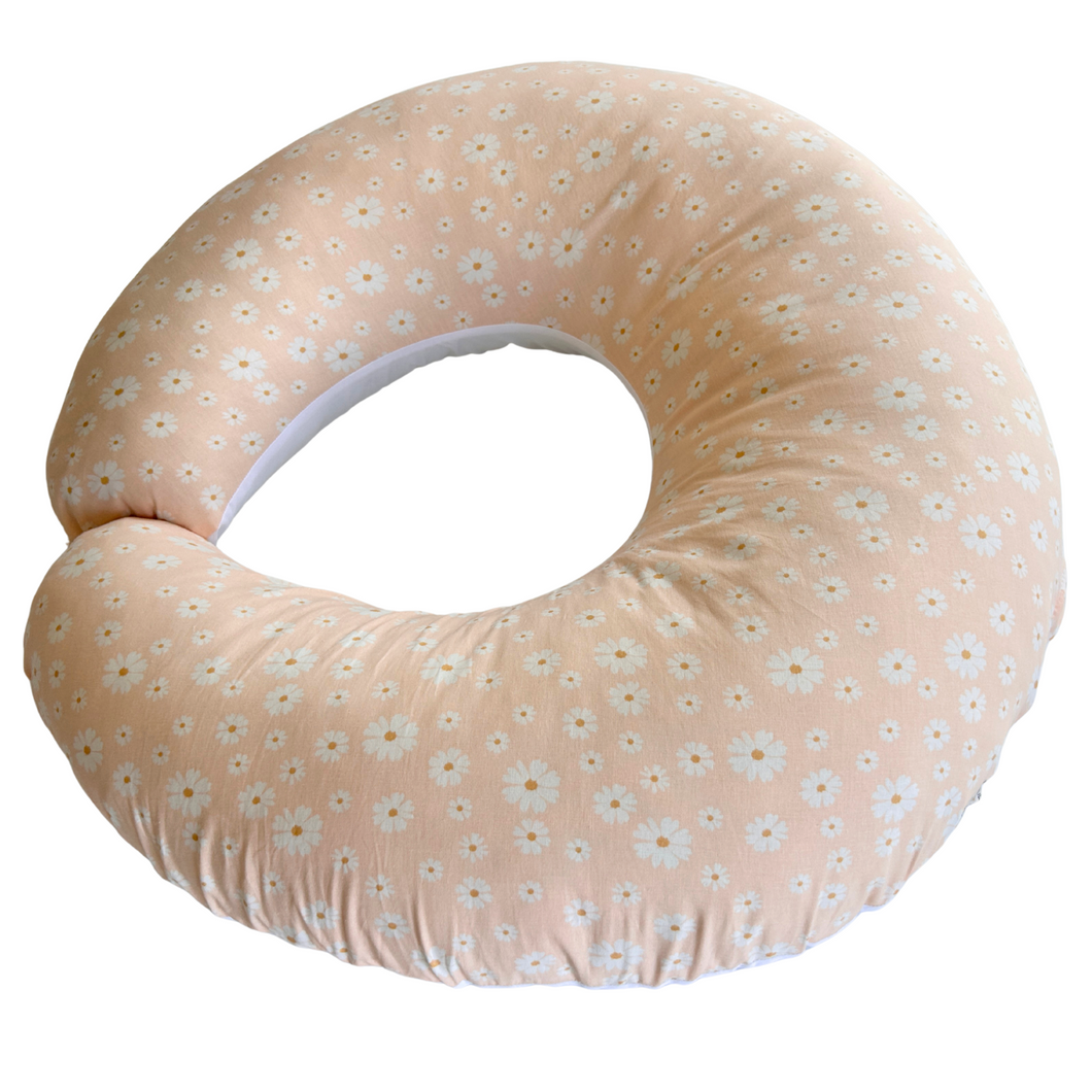 Pernă pentru alăptare, bumbac premium cu imprimeu, TWINDECO
