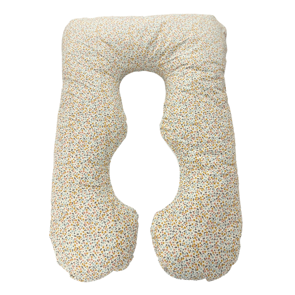 Pernă pentru Gravide 3 în 1 TWINDECO Maxim, 100% BUMBAC ORGANIC
