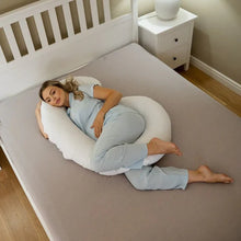 Încarcă imaginea în vizualizatorul Galerie, Pernă Gravide și Alăptat TWINDECO Petite Alba
