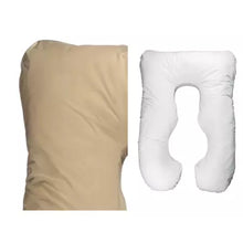Încarcă imaginea în vizualizatorul Galerie, HUSĂ DE SCHIMB pentru Pernă Gravide 3 în 1 TWINDECO Maxim Bej – NU include perna
