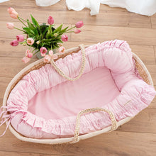 Încarcă imaginea în vizualizatorul Galerie, Baby Nest Roz cu Volănașe TWINDECO Pink Cotton Candy
