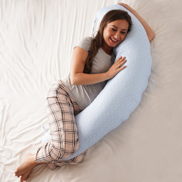 Pernă Gravide și Alăptat TWINDECO Grande cu Doua Huse CULOARE LA ALEGERE!